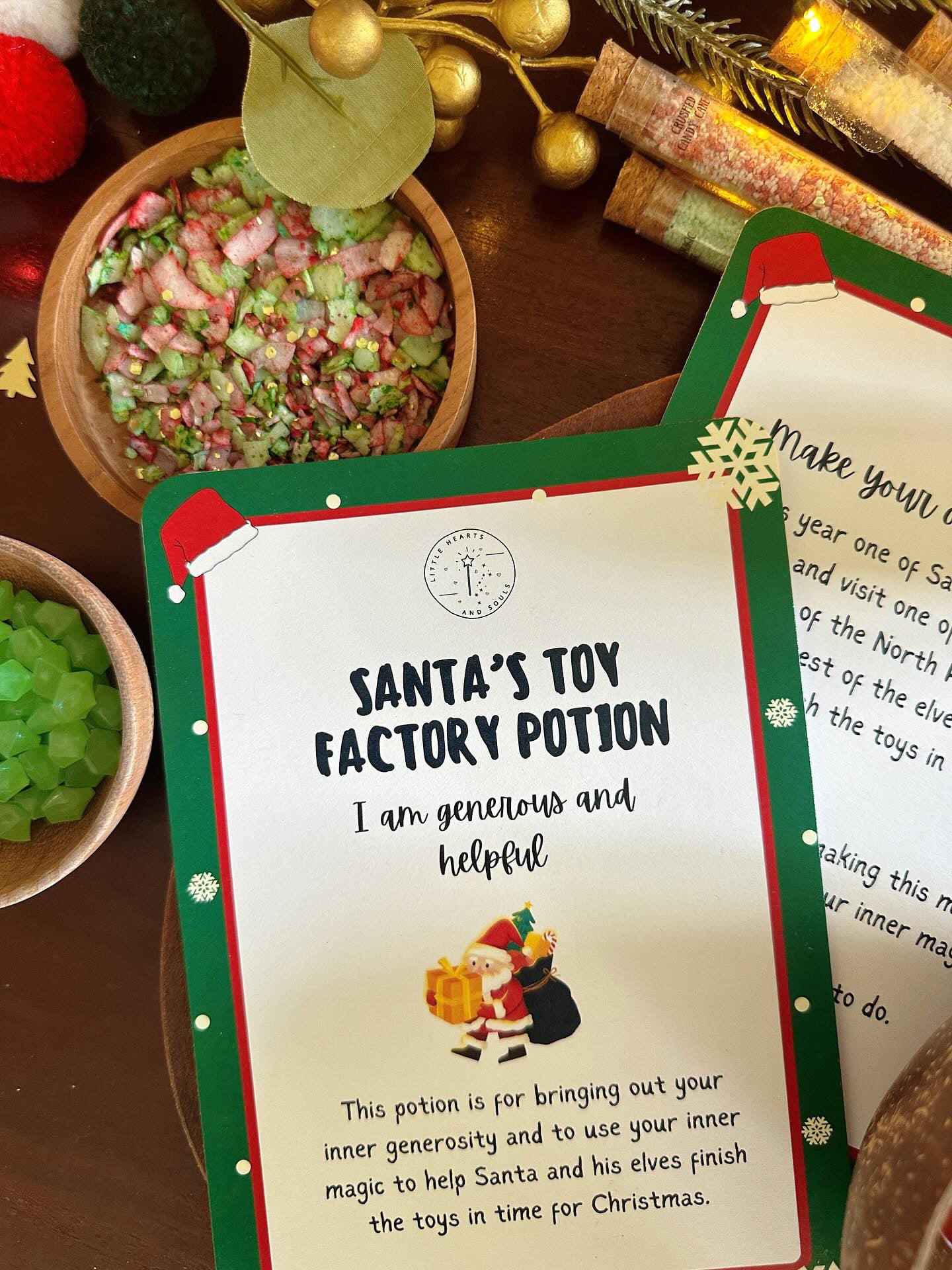 Santa’s Toy Factory - I Am Generous and Helpful Potion Kit