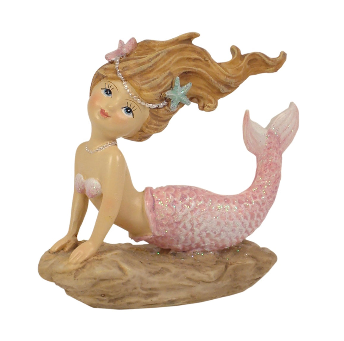 Mermaid on a Rock (9.5cm)