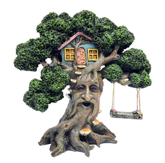 Enchanted Tree House with Swing